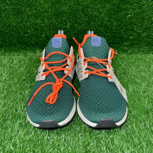 Adidas Ultraboost 1.0 Green Core Blue Wonder Beige Size 7 ID9668 New - Picture 2 of 6
