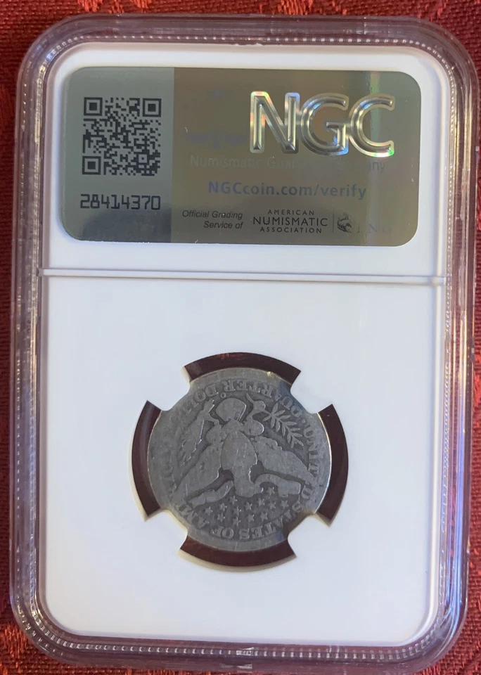 1909 O BARBER QUARTER - NGC GOOD DETAILS - Image 4 of 4