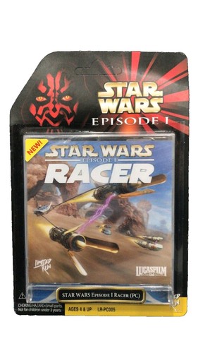 Pre-owned Vintage Star Wars Episode I Racer PC Game Windows 95/98