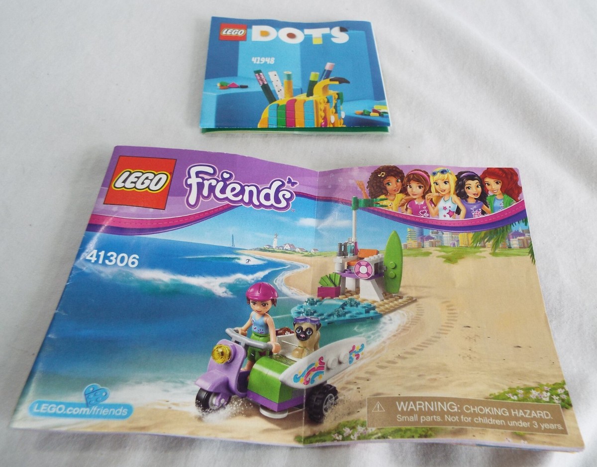 Lego Friends Lot of 2 Sets + Extras PreOwned Not Complete Sets