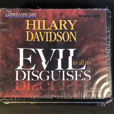 NEW Evil in All Its Disguises by Hilary Davidson Audiobook 8 Discs Unabridged