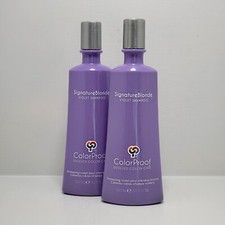ColorProof Signature Blonde Violet Shampoo 10.1 oz  Pack of 2  Free Shipping
