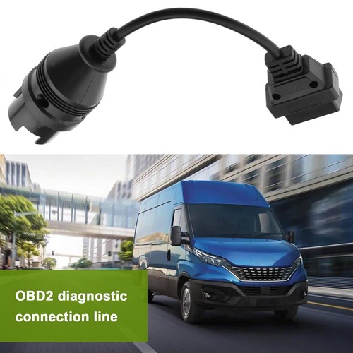 Conector de cable hembra de 38 pines macho a OBD2 16 pines OBD1 a OBD2 escáner para Iveco - Imagen 7 de 10