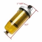 496-3/4 FOR Goldenrod Water Block Fuel Tank Filter with 1" NPT Cap