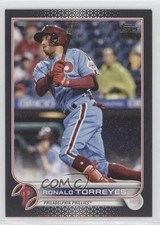 2022 Topps Series 2 Black 36/71 Ronald Torreyes #354 0c6