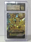 2021 POKEMON CHINESE 25TH ANV COLL #027 PIKACHU V-UNION PSA 10