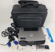 Dell 2400MP DLP Office/Home Theater Projector Bundle TESTED 