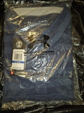 Under Armour Polo Golf Performace Shirt Mens XL Blue Striped Loose Fit NWT