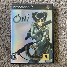 Oni (Sony PlayStation 2, 2001) PS2 - Art, Case & Game, No Manual, Tested