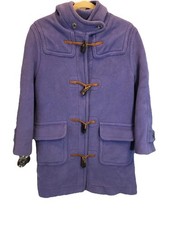 16 Euc Calypso St. Barth Puple Duffle Coat Pa...