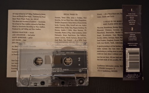 Candlemass – Live 1990 MC Cassette - RARE! Om, Kyuss, Decomposed - Picture 2 of 2