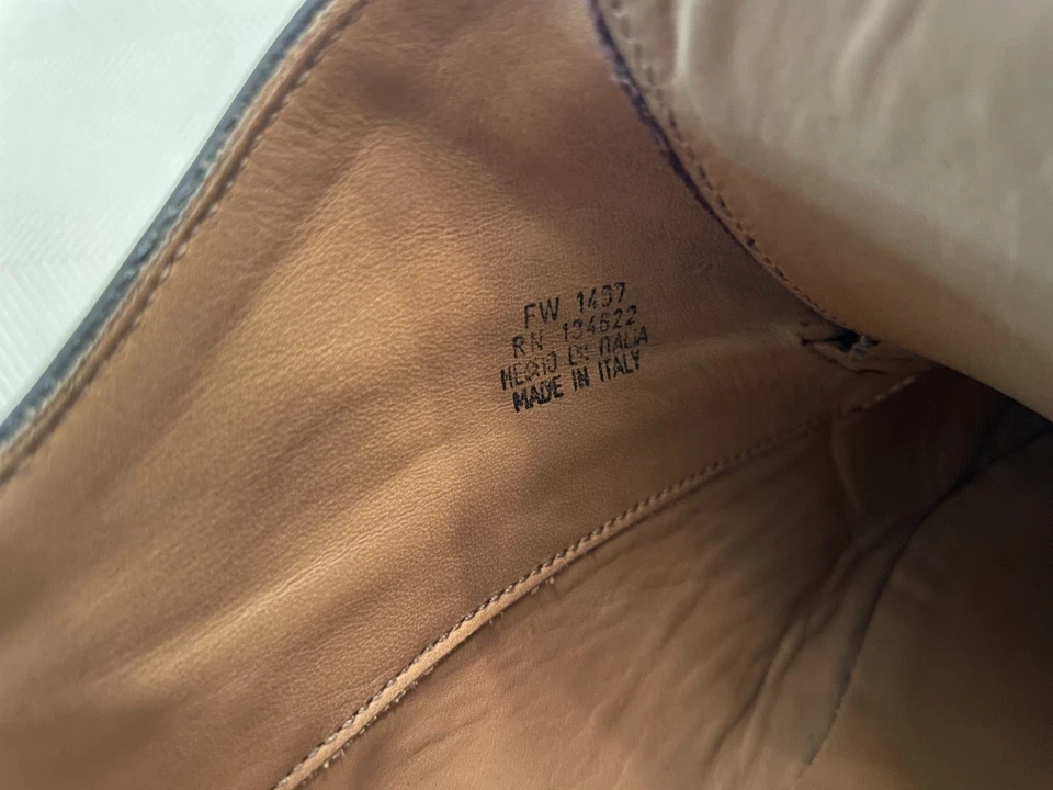 Suit Supply Vero Cuoio 棕色鞋头皮革正装鞋 尺码 10 1/2 意大利 — 第 4/4 张图片