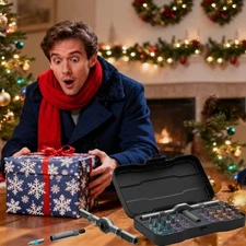 Home Repairs 24 In 1 Multi Bit Magnetic Screwdriver Set Multifunctional Toolbox 