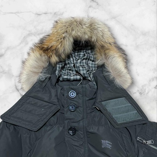 3way BURBERRY BLACK LABEL White Goose Down Jacket for Men - Excellent - Picture 7 of 15