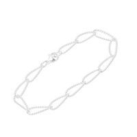 Armband 925 Sterling Silber 22Cm Langpanzerkette Damen Designer Armbandkette