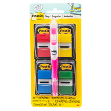 Post-it Flags Multi-Pack  Highlighter: 1 in. x 1.7 in. Assorted  50-flags 4