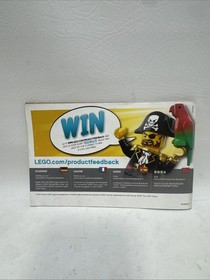 LEGO Pirates 70411 Treasure Island Instruction Manual Only
