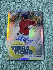 2022 Bowman Chrome Virtuosic Vibrations #VV1 Marcelo Mayer IP Signed (RC) 