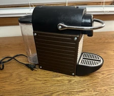 Nespresso Breville Pixie Coffee Espresso Maker Type C60 Machine Chocolate Brown