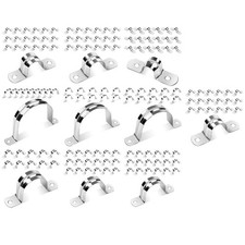 Adjustable Size Stainless Steel Pipe Clamps for Different Applications