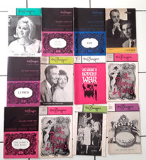 Vintage Hollywood & Los Angeles Playgoer Theater Programs Lot Of 12