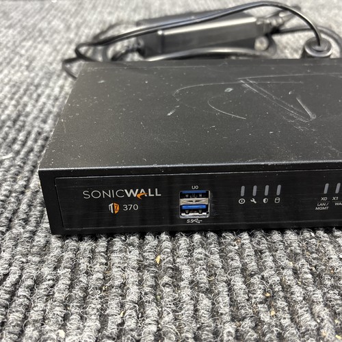 SonicWall TZ370 APL57-100 8-Port Gigabit Firewall Security Appliance Untested - Picture 2 of 9