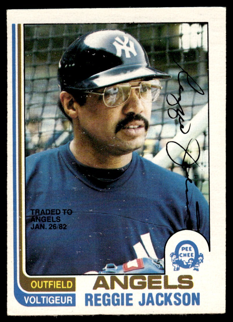 1982 O-Pee-Chee REGGIE JACKSON #300