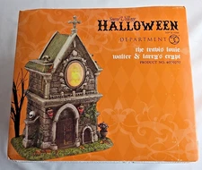 Dept 56 Halloween Village The Travis Louie Walter & Larry's Crypt 4020232 WORKS