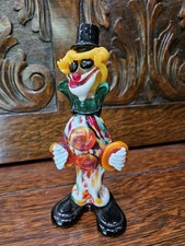 Vintage Rare Murano Glass Clown