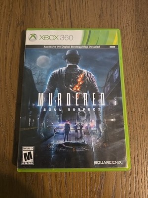 Murdered Soul Suspect Microsoft Xbox 360 - Video Game - No Manual - Free S&H