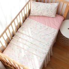 3 Piece 100 Cotton Toddler Sheet Pillowcase Set for Boys and Girls,Include F...