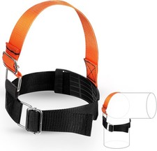 1 Pcs RV Sewer Hose Support, RV Hose Fastening Device with Adjustable Buckle, Su