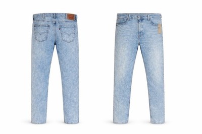 Levi s 514 Straight Fit Jeans Mens 36x30 Light Wash Denim