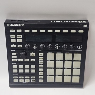 Native Instruments Maschine MK2 Black Beat Pad MIDI USB Sampling UNTESTED AS IS