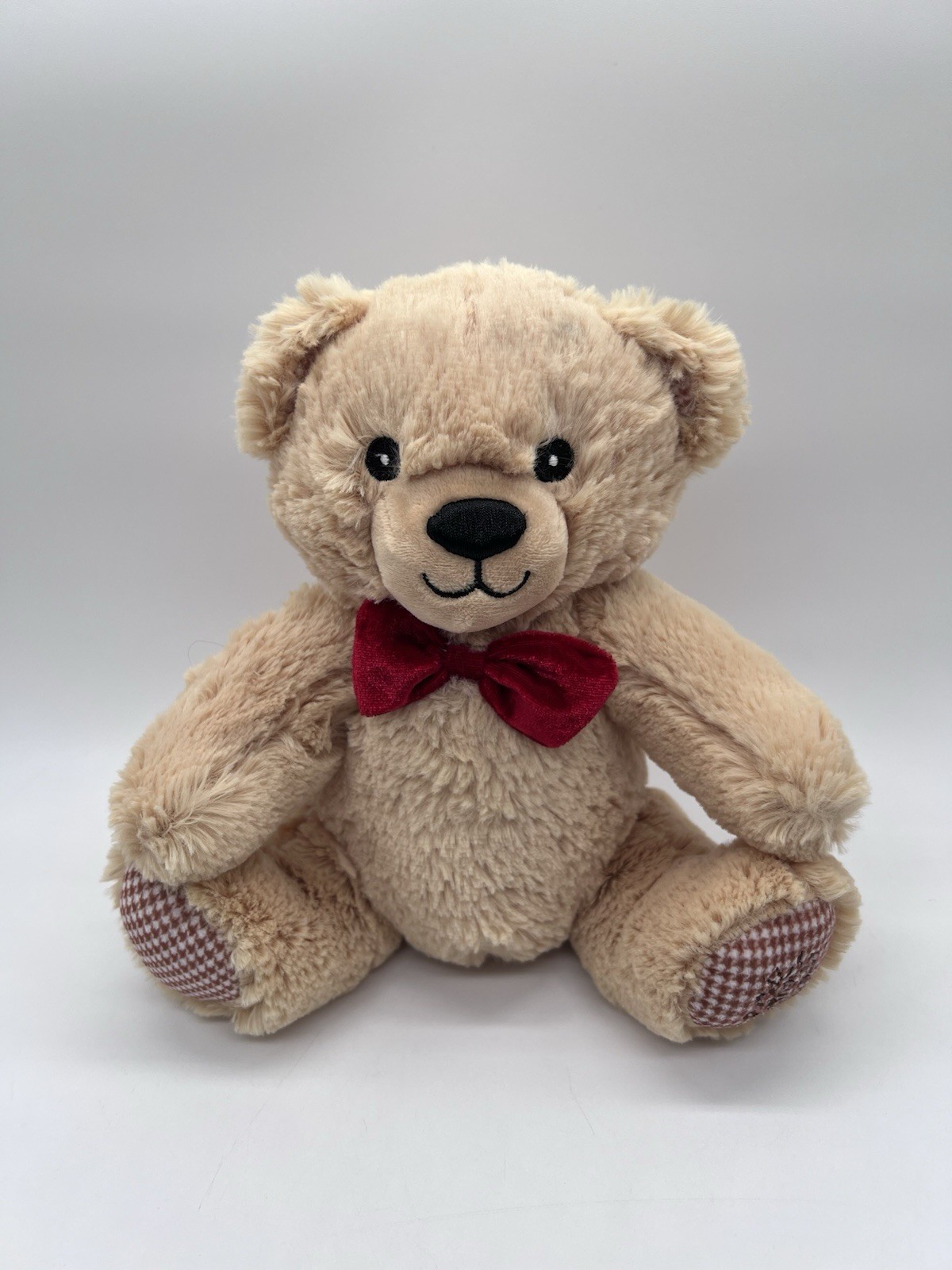 EDI BEAR Edible Arrangements Logo Tan Bear Plush Stuffed Animal Toy 9