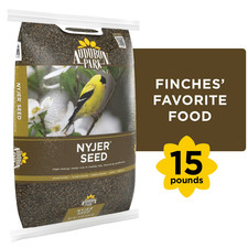 Nyjer Seed Wild Bird Food, Dry, 1 Count per Pack, 15 lb. Bag