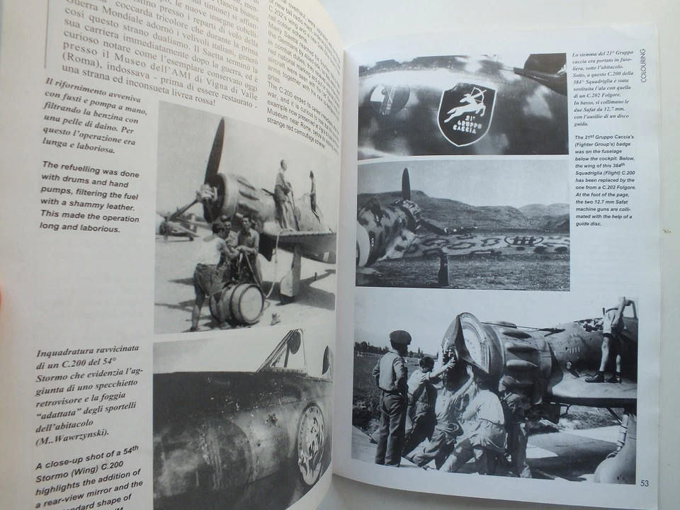 Macchi Mc 200 Saetta, Pt. 2 (Aviolibri Special 9) *Italian/English languages* - Image 2 of 4