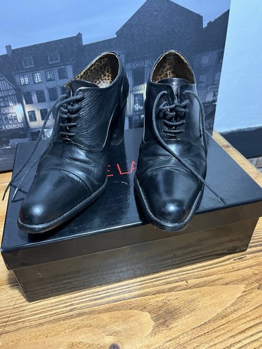 Bottines FREE-LANCE POINTURE 36 Cuir Noir - Picture 12 of 14