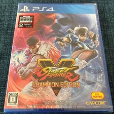 Street Fighter V Champion Edition Capcom PS4 Sony PlayStation 4 Neu Sealed Japan