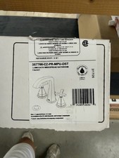Delta Faucet Stryke Widespread Bathroom Faucet 357766-CZ-PR-MPU-DST CHAMPAGNE B