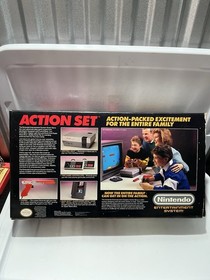Nintendo NES Action Set Console CIB Complete W/ Manual & Inserts Authentic