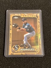 Alex Rodriguez 2024 Topps Chrome Gilded Collection #d /99 Mariners #83