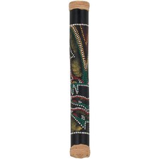 Pearl 16 in. Bamboo Rainstick in HandPainted Hidden Spirit Finish