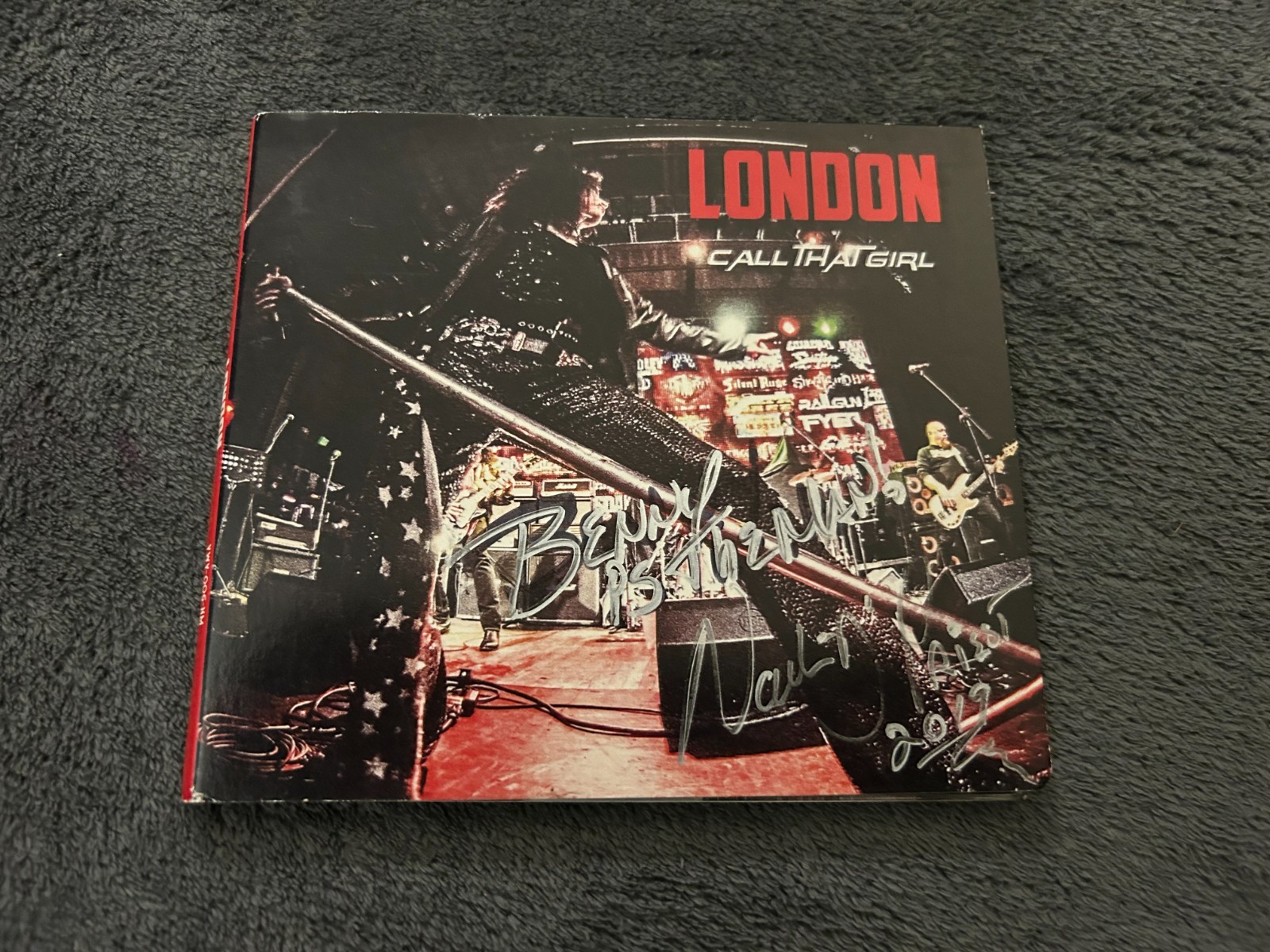 London - Call That Girl 2018 (CD Album) SIGNED - Free P+P
