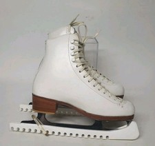 Riedell 355   Ice Skates Sz 6 w/a sz 9.75 John Wilson coordination ACE blade