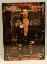 SAMI ZAYN #8 /10 WRESTLEMANIA WWE TOPPS CHROME CACTUS JACK 2025