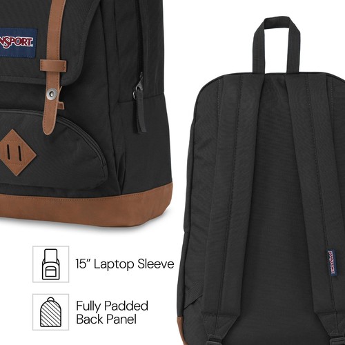 JanSport Cortlandt Laptop Backpack, Misty Rose, 15” One Size, Rose - Picture 3 of 7