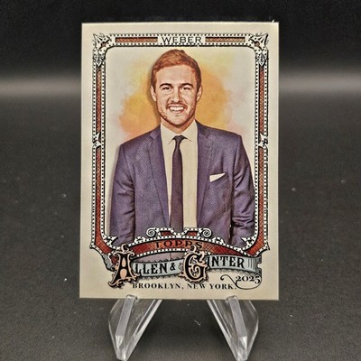 2025 Topps Allen & Ginter Peter Weber #263 Bachelorette The Traitors