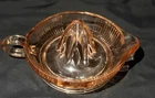 Vintage Pink Depression Glass Juicer