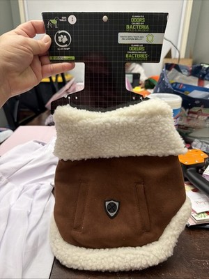 Silverpaw Brown Dog Jacket. Small. 